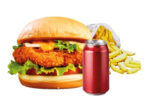 Burger Crispy Combo